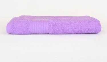 Полотенце махровое гладкокрашеное Турон Текс 70х130см, лиловый, 325г/м, хл 100%