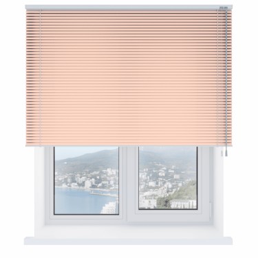 Горизонтальные жалюзи 502 персиковые