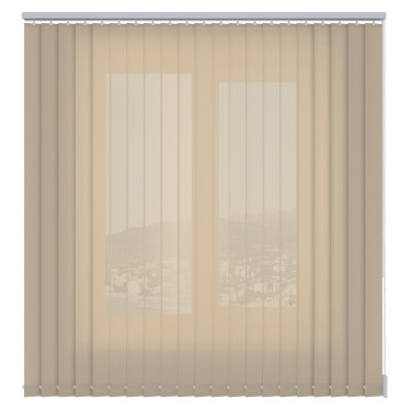 Вертикальные жалюзи Лайн 29 бежевый new