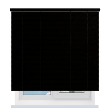 Деревянные жалюзи 25 мм. черный