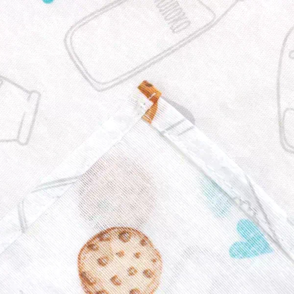 Простыня прямоугольная Крошка Я Milk&Cookie 100х160см, 100% хл, бязь