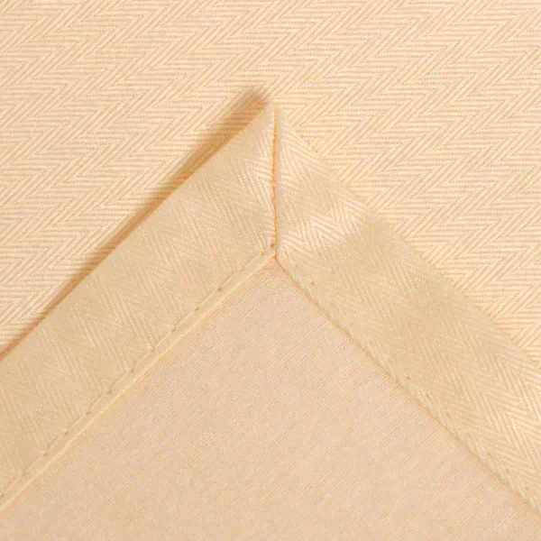 Скатерть Этель Elegance 150*110 +/-3см, цв.молочный, пл. 192 г/м2, хл с ВГМО