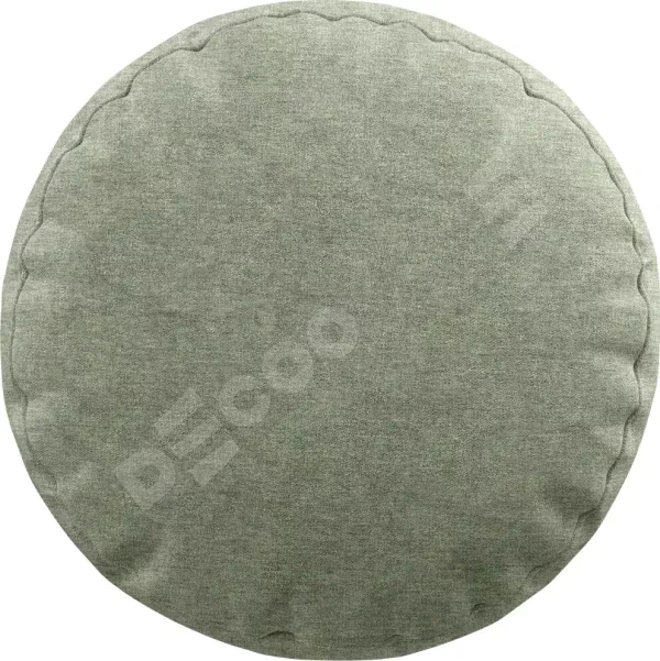 Подушка круглая Cortin лён кашемир серый new