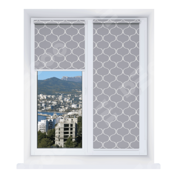 Рулонная штора Мини Касабланка 08