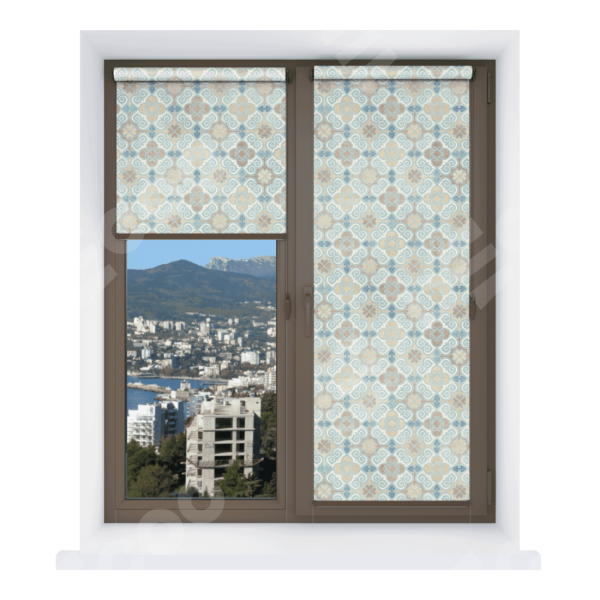 Рулонная штора Мини с принтом Фарида