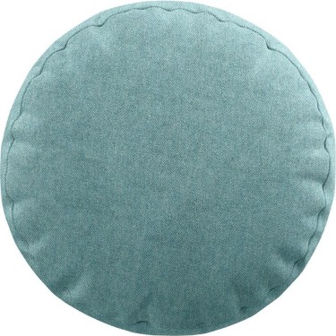 Подушка круглая Cortin твид небесно-голубой