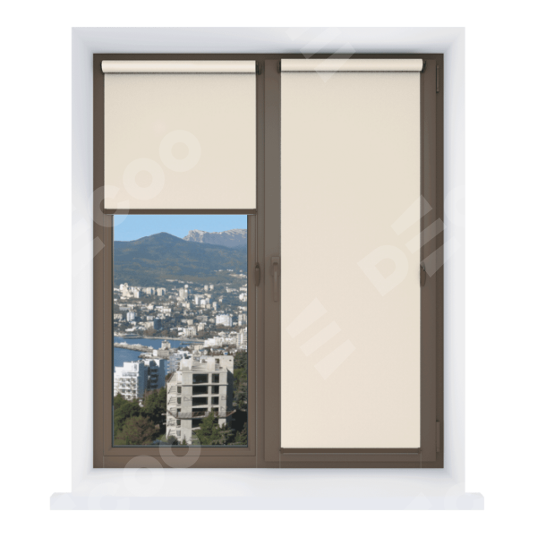 Рулонная штора Мини Респект DM 022 пудра