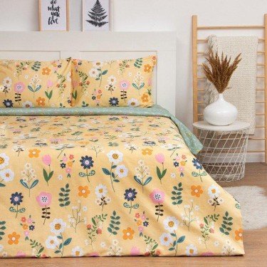 Постельное бельё LoveLife 2 сп «Полевые цветочки» 175х215см, 200х225см, 50х70см-2шт