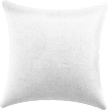 Подушка декоративная Cortin, вельвет белый, 40х40 см