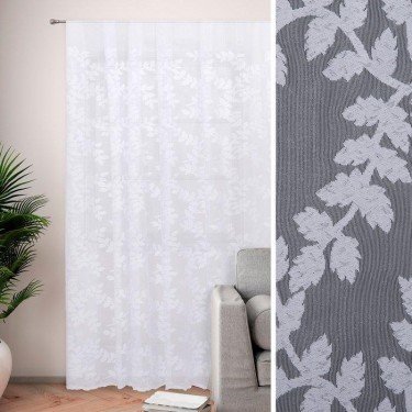 Тюль "Этель" Ветка сакуры, 150х250 см