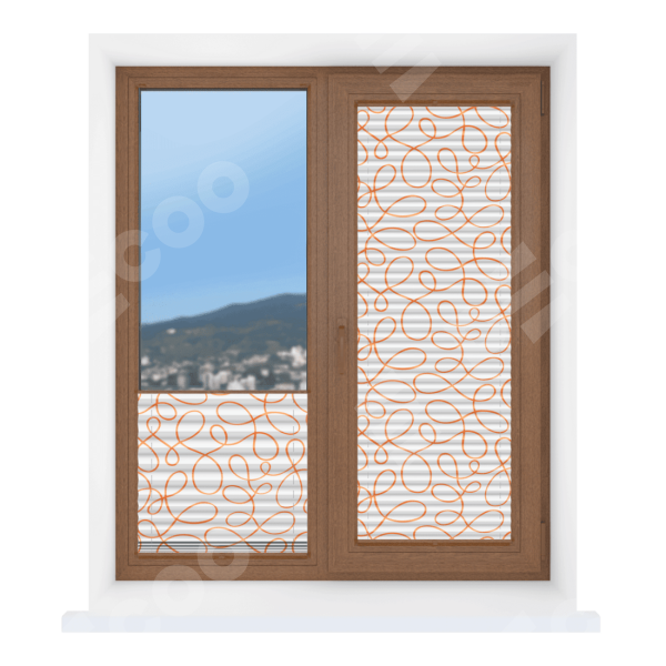 Штора плиссе ткань Опера 95