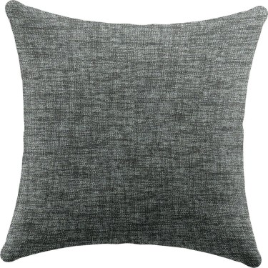 Подушка квадратная «Кортин» рогожка димаут тёмно-серый