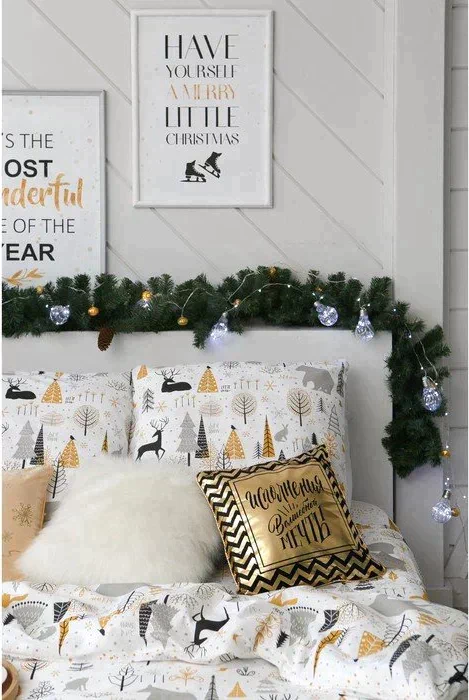 Постельное бельё Этель 2 сп Let it snow (вид 1) 175х215 см, 200х220 см, 70х70 см - 2 шт