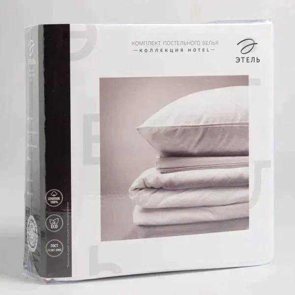 Постельное белье «Hotel» евро 207х232, 227х252, 50х70-2 шт