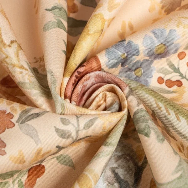 Набор столовый «Этель» Floral pattern, скатерть 147x112 +/-2 см с ГМВО, салфетки 40х40 см - 4 шт