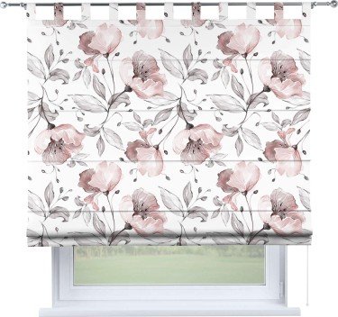 Римская штора «Кортин» на петлях «Бежевая лагуна»