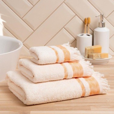 Полотенце махровое Love Life «Муссон» 70х120 см, оранжевый, 100% хл, 500 гр/м2