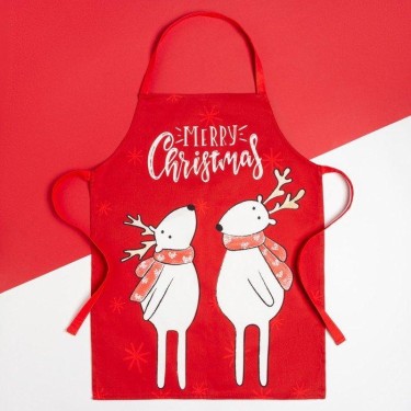 Фартук детский Этель Merry Christmas 46*60 см,100% хл., саржа