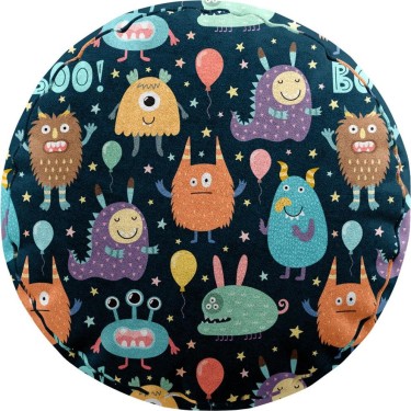 Подушка круглая Cortin «Звёздные страшилки»