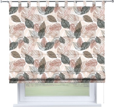 Римская штора на петлях «Осенний лес»